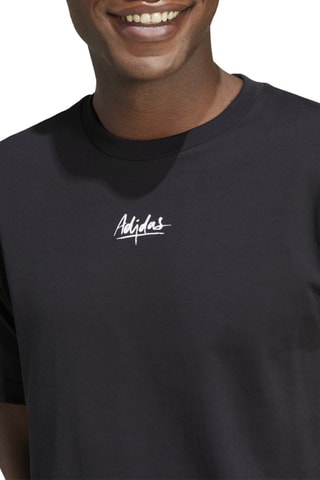 T-shirt regular Lounge Still - Noir