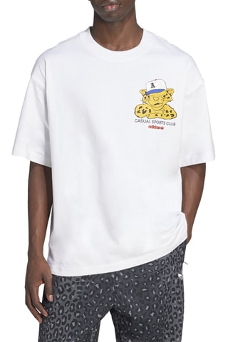 T-shirt oversize Wabash Oversized - Blanc