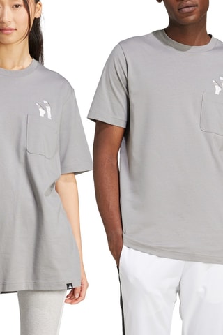 T-shirt regular - Gris clair