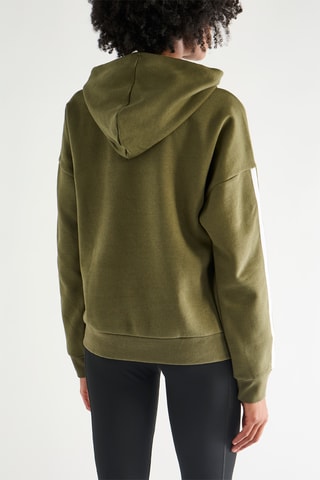 Sweat regular à capuche - Kaki