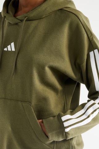 Sweat regular à capuche - Kaki