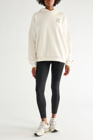 Sweat loose à capuche - Beige