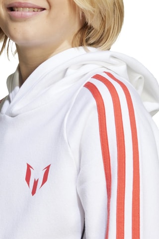 Sweat à capuche Messi - Blanc