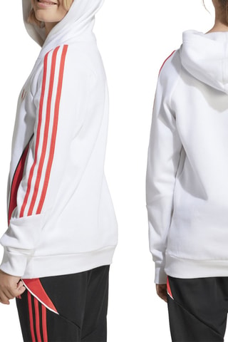 Sweat à capuche Messi - Blanc
