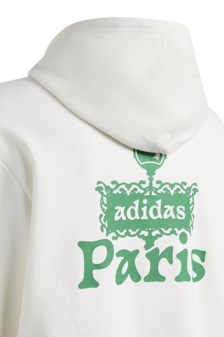 Sweat à capuche Paris Metro - Blanc