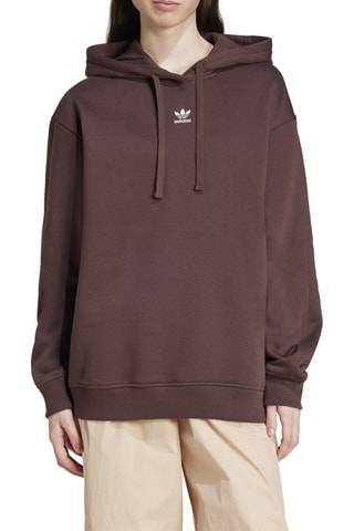Sweat à capuche Essentials - Marron