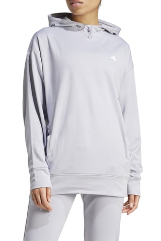 Sweat à capuche Game and go - Gris clair