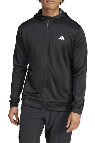 Sweat d’entrainement à capuche Essentials - Noir