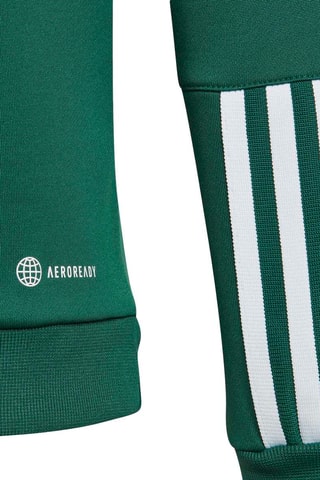 Sweat de football à capuche Tiro23 - Vert foncé