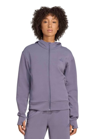 Sweat d’entraînement à capuche - Violet