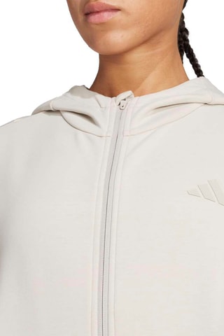 Sweat polaire d’entraînement à capuche - Beige