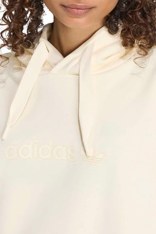 Sweat polaire à capuche - Blanc