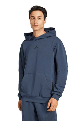Sweat à capuche - Bleu cobalt