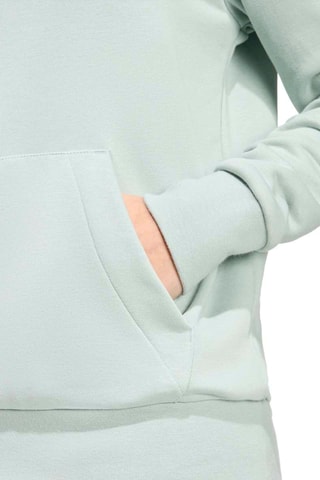 Sweat à capuche Glam - Vert d’eau et blanc