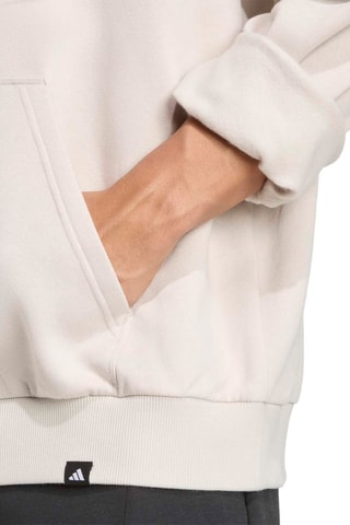 Sweat oversize d’entraînement à capuche - Beige