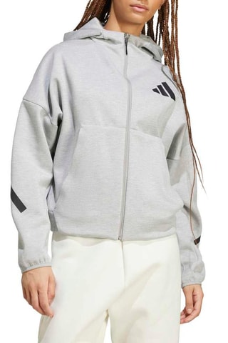 Sweat de survêtement à capuche Z.N.E - Gris