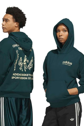 Sweat de baseball à capuche - Vert