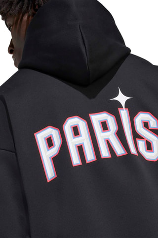 Sweat à capuche Paris Basketball - Noir