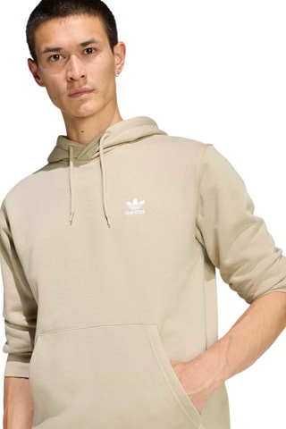 Sweat à capuche Trefoil - Beige