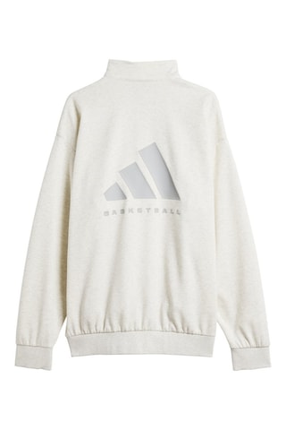 Sweat de basketball - Gris clair chiné