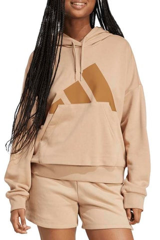 Sweat à capuche Essentials - Marron