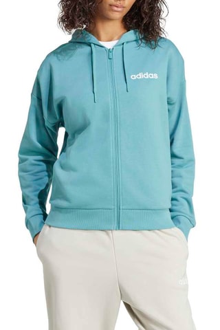 Sweat d’entraînement à capuche Essentials - Turquoise
