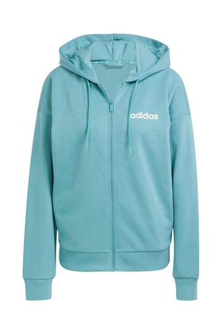 Sweat d’entraînement à capuche Essentials - Turquoise