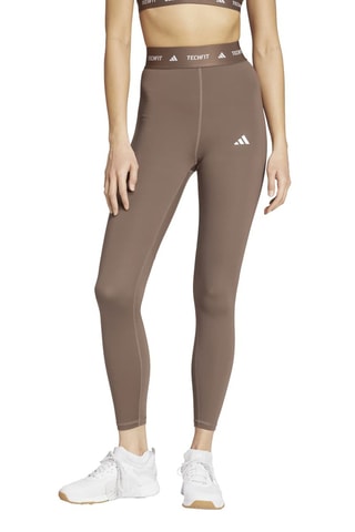 Cycliste d’entraînement taille haute Techfit - Marron
