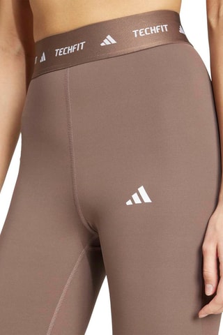 Cycliste d’entraînement taille haute Techfit - Marron