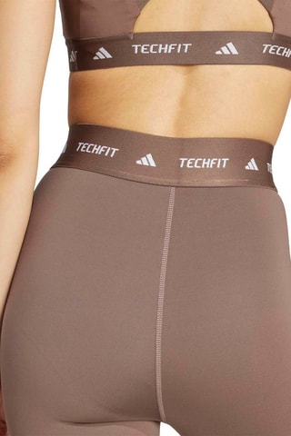 Cycliste d’entraînement taille haute Techfit - Marron