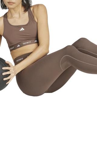Cycliste d’entraînement taille haute Techfit - Marron