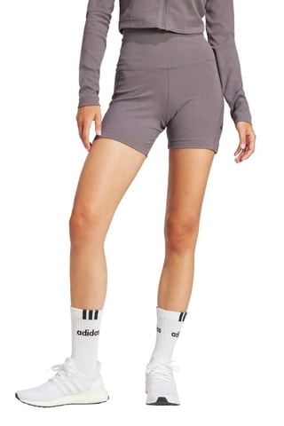 Cycliste taille haute Rib Biker - Gris