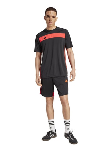 Short regular de football Tiro25 - Noir