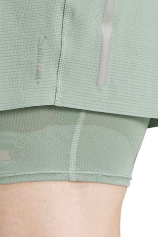 Short regular de running 2-en-1 Hivis - Vert d’eau