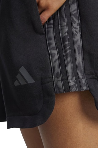 Short loose taille haute Essentials - Noir