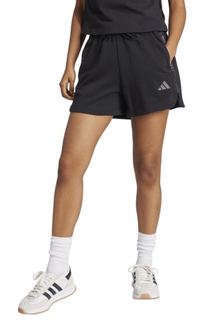 Short loose taille haute Essentials - Noir