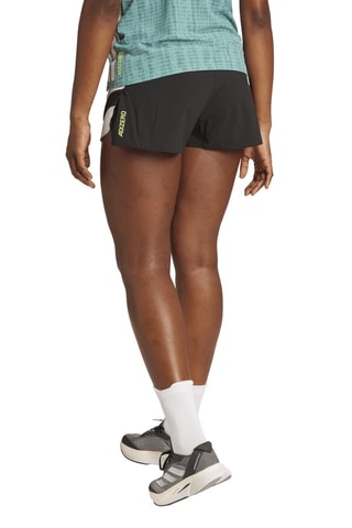 Short slim de running Adizero Archive Gel - Noir