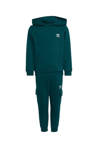 Sweat à capuche et pantalon regular - Vert