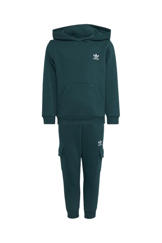 Sweat à capuche et pantalon regular - Vert