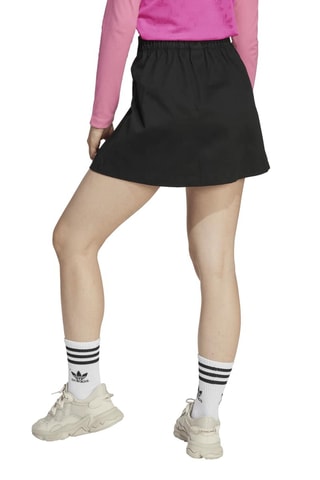 Jupe plissée taille haute Main Originals - Noir