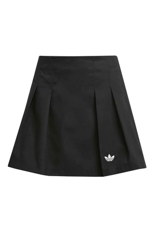 Jupe plissée taille haute Main Originals - Noir