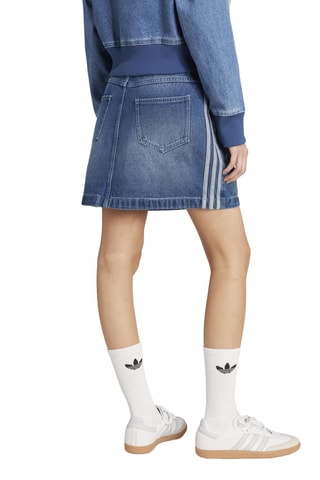 Jupe en jean regular Adicolor - Bleu