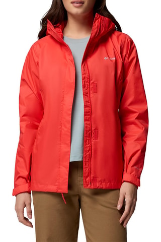 Coupe-vent de trail à capuche Arcadia™ II - Rouge