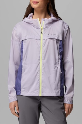 Coupe-vent pliable de trail à capuche Crested Canyon™ - Violet