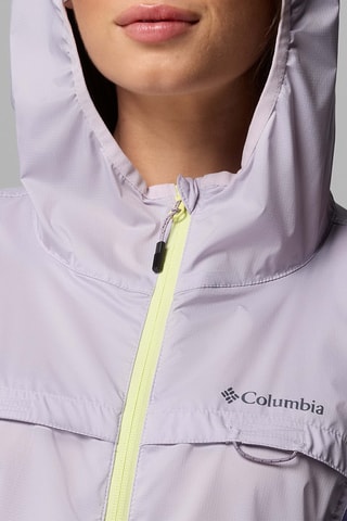 Coupe-vent pliable de trail à capuche Crested Canyon™ - Violet