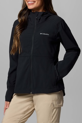 Veste de trail Softshell à capuche Heather Canyon™ II - Noir
