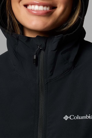 Veste de trail Softshell à capuche Heather Canyon™ II - Noir