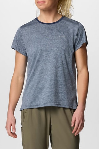 T-shirt regular de trail BlueVista Hill™ - Bleu marine chiné