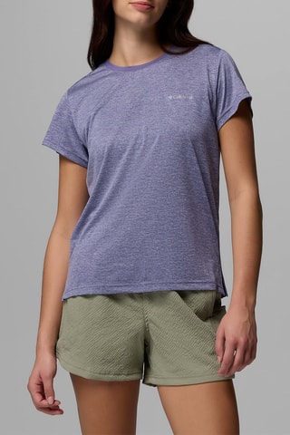 T-shirt regular de trail BlueVista Hill™ - Violet chiné