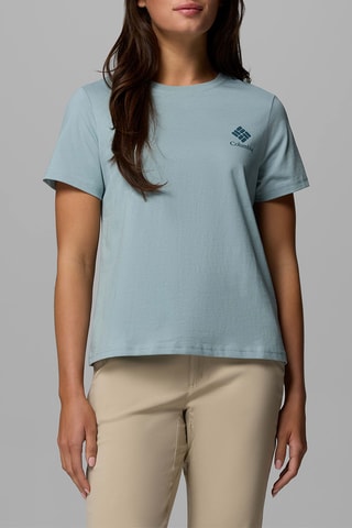 T-shirt regular en coton biologique Rolling Bend™ - Bleu